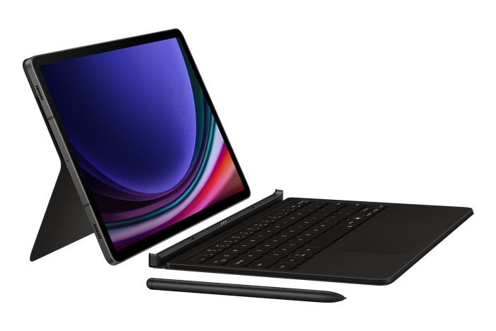 Amazon.com: Samsung Galaxy Official Slim Book Cover Keyboard for Tab S9  Ultra, Black : Electronics